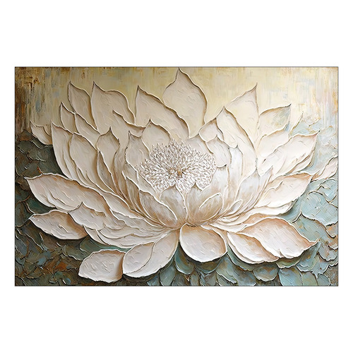 Lotus wall clearance art